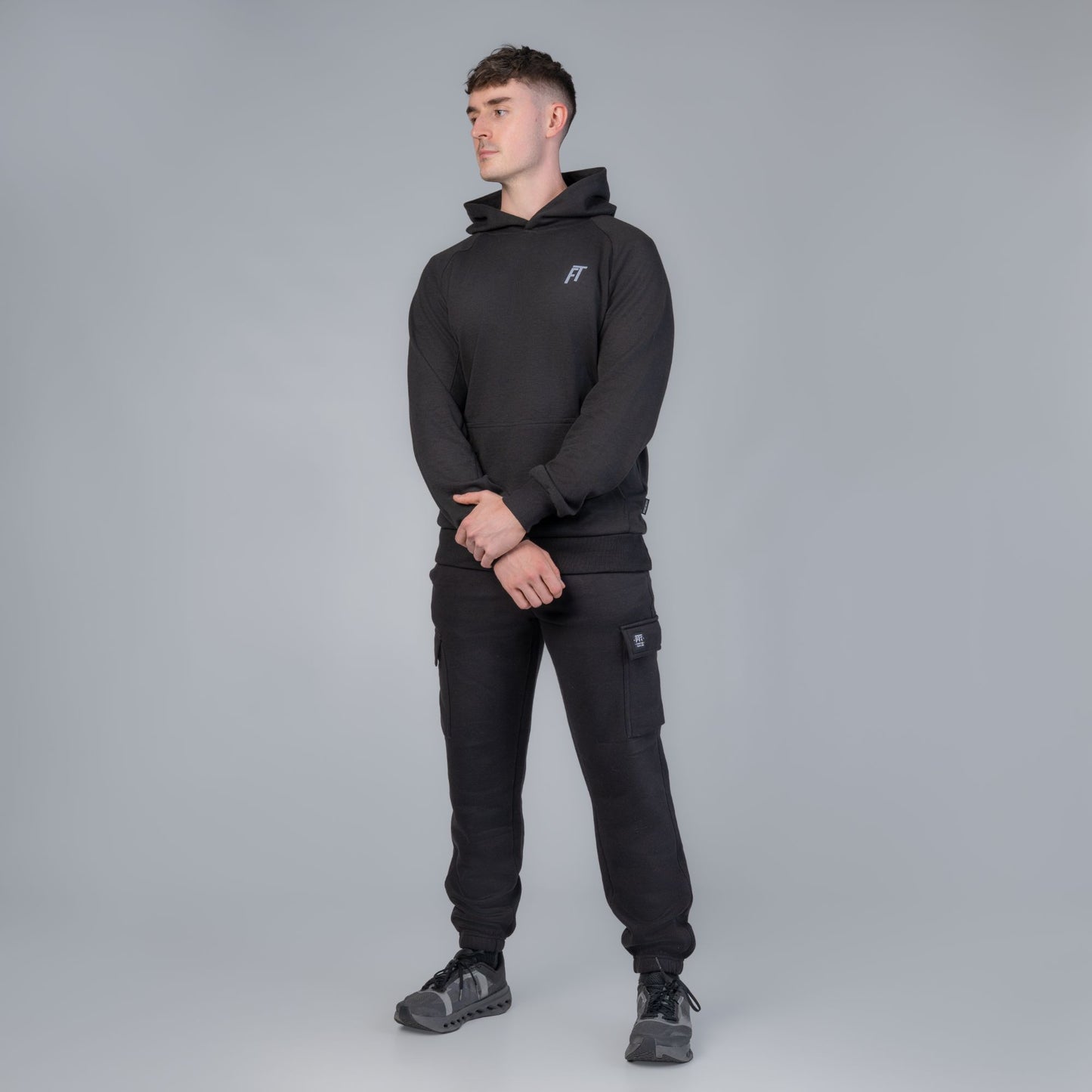 F&T Mens Sports Double Interlock Hoody