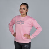 F&T Womens Tech Fleece Crew Neck Sweatshirt