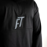 F&T Mens Quarter Zip Mock Neck