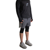 F&T Mens Quarter Zip Mock Neck