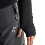 F&T Mens Quarter Zip Mock Neck