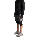 F&T Mens Quarter Zip Mock Neck