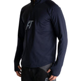 F&T Mens Quarter Zip Mock Neck